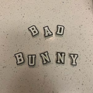 Bad Bunny Letter jibbitz